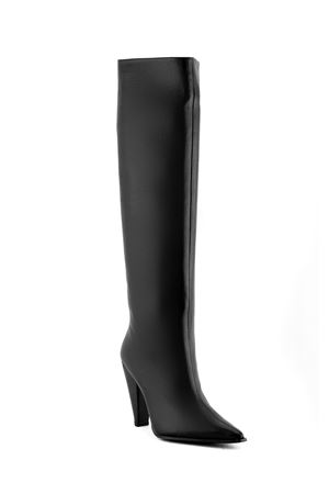 Black smooth leather Uriel high boot ROBERTO FESTA | URIELNERO